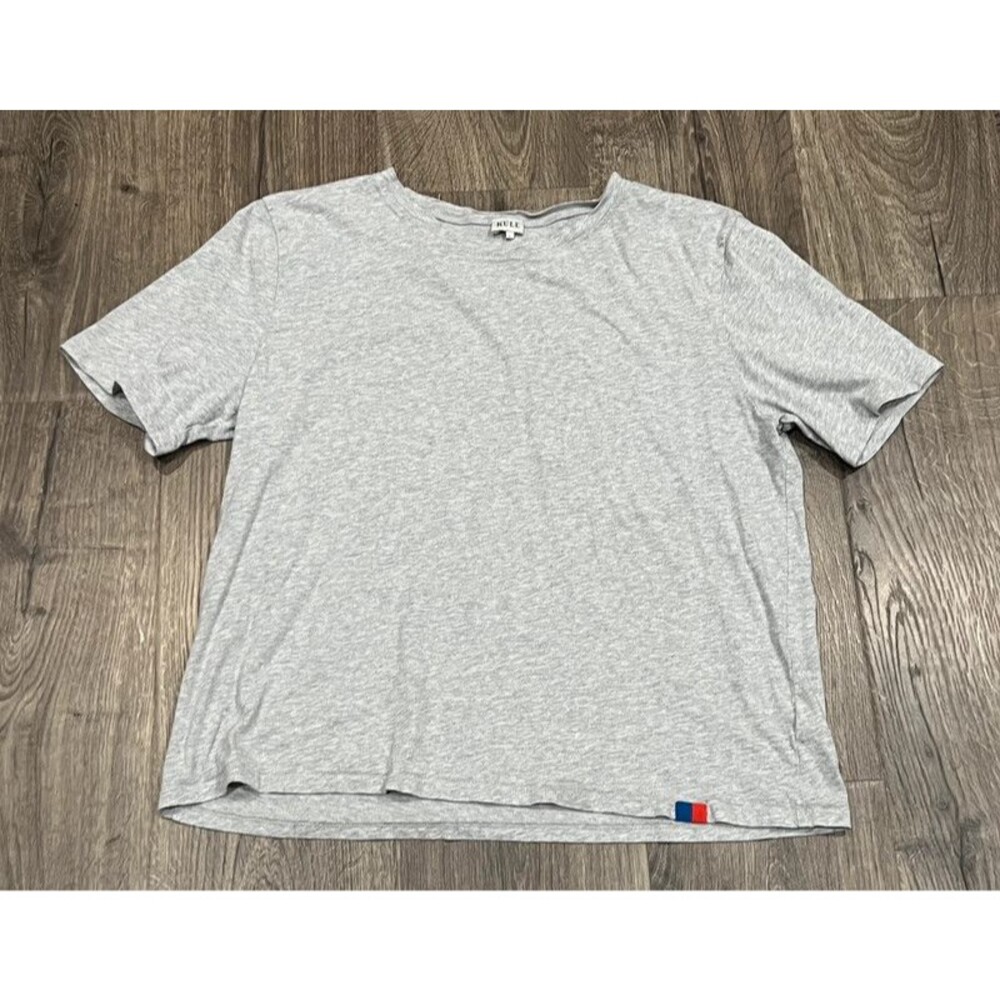 KULE Heather Gray Short Sleeve T-Shirt Size Large